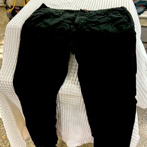 Scotch & Soda black trousers for men size w33 l34